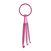 Wolplein Sleutelhanger Haaknaaldenset Pink