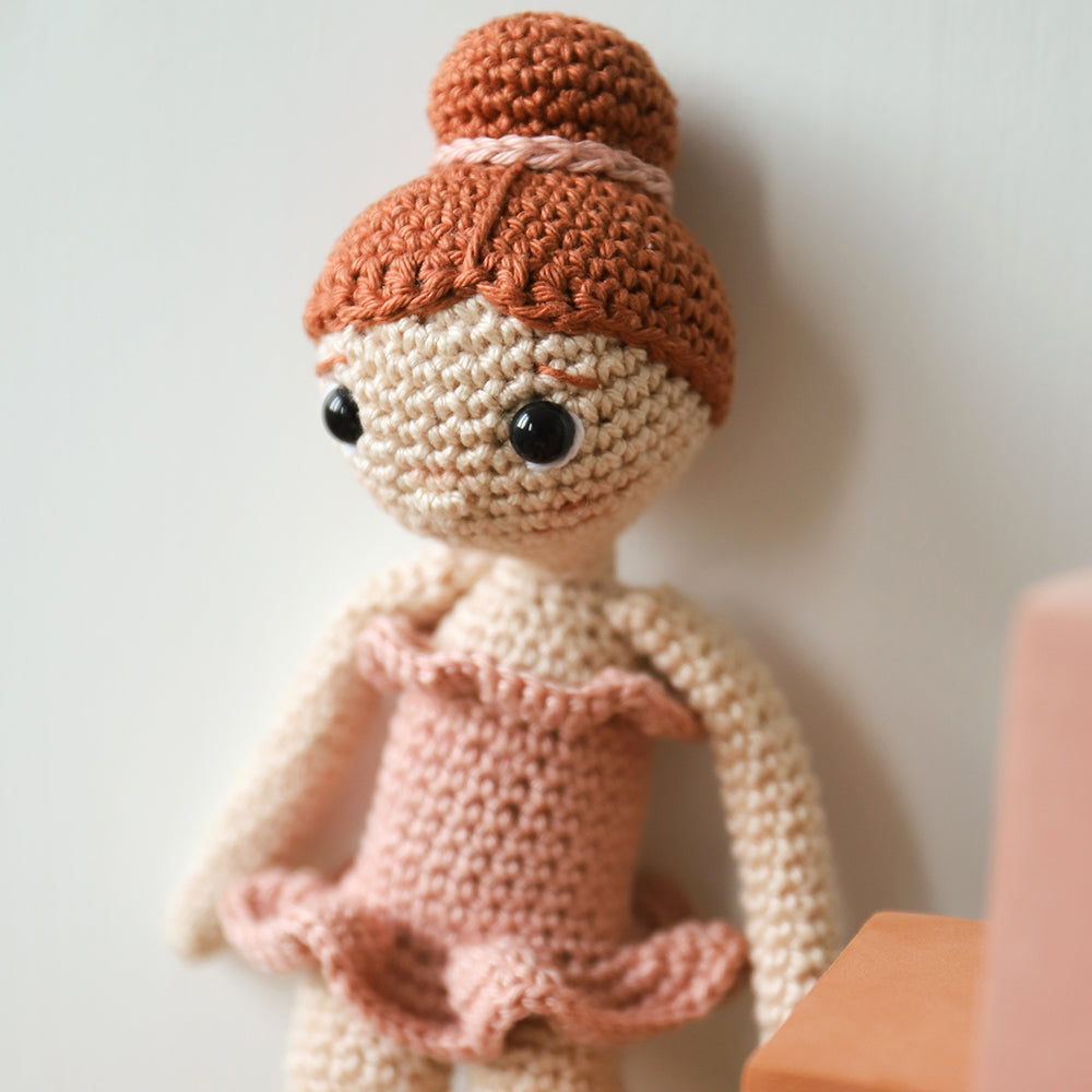 Doll — gemaakt met Baby Kraampakket Meisje Haakpakket (3)