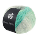 Lana Grossa Basta Mista 121 Lichtgrijs/Grijs/Wit/Jade/Turquoise/Petrol