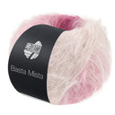 Lana Grossa Basta Mista 123 Roodviolet/Fuchsia/Roze/Roze/Gebroken wit/Schelp