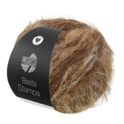 Lana Grossa Basta Stampa 209 Beige/Camel/Taupe/Grijsbruin - bol garen