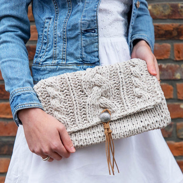 Breipatroon RibbonXL Kabel Clutch Chibuya
