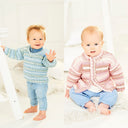 Breipatroon Stylecraft Bambino Prints DK No. 9846 Baby vest en trui