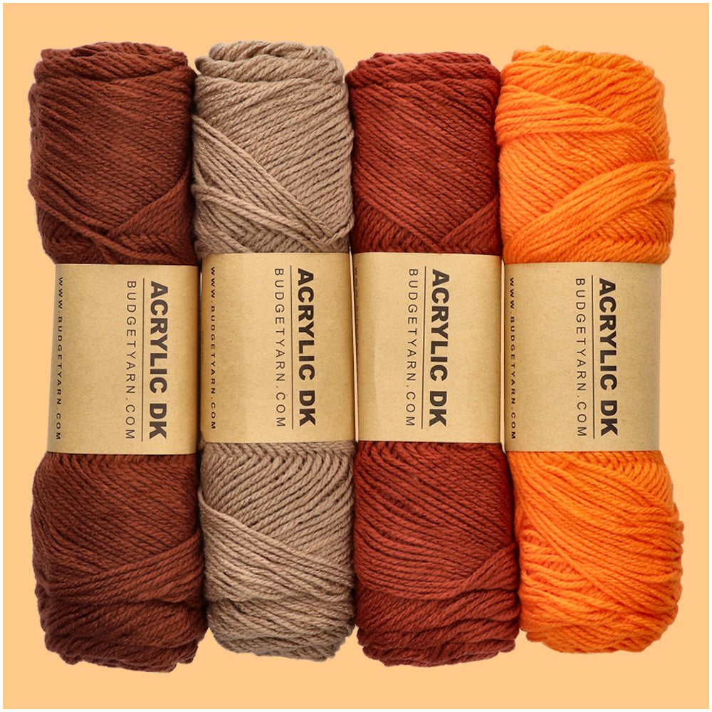 Budgetyarn Acrylic DK 028 Soil (4)