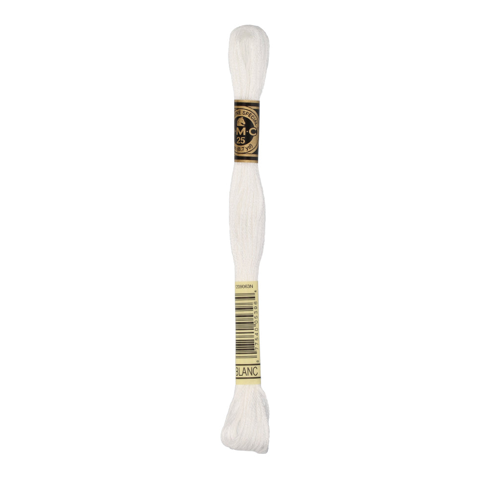 DMC 117MC Mouliné Spécial Borduurgaren 8m BLANC