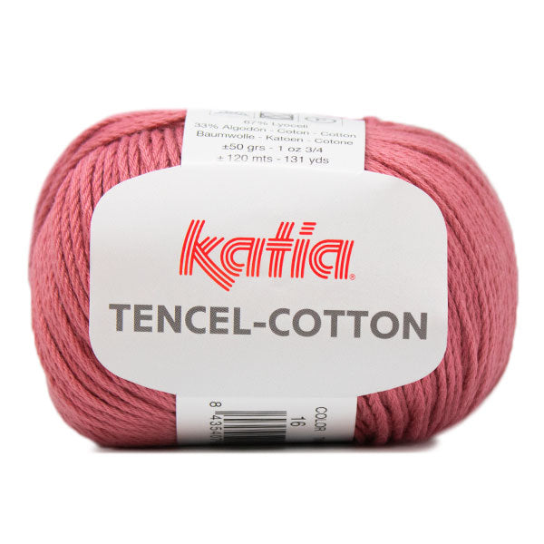 Katia Tencel-Cotton 016 Framboos rood