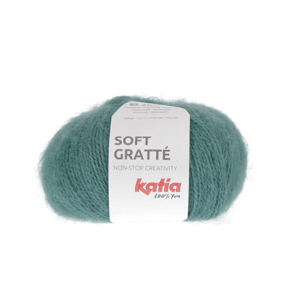 Katia Soft Gratte 084 Groen Blauw