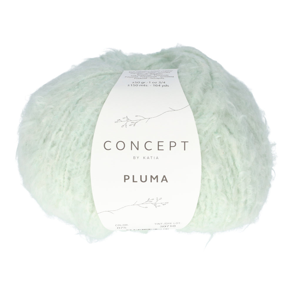 Katia Pluma 075 Water blauw