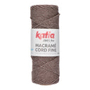 Katia Macramé Cord Fine 204 Bleek bruin