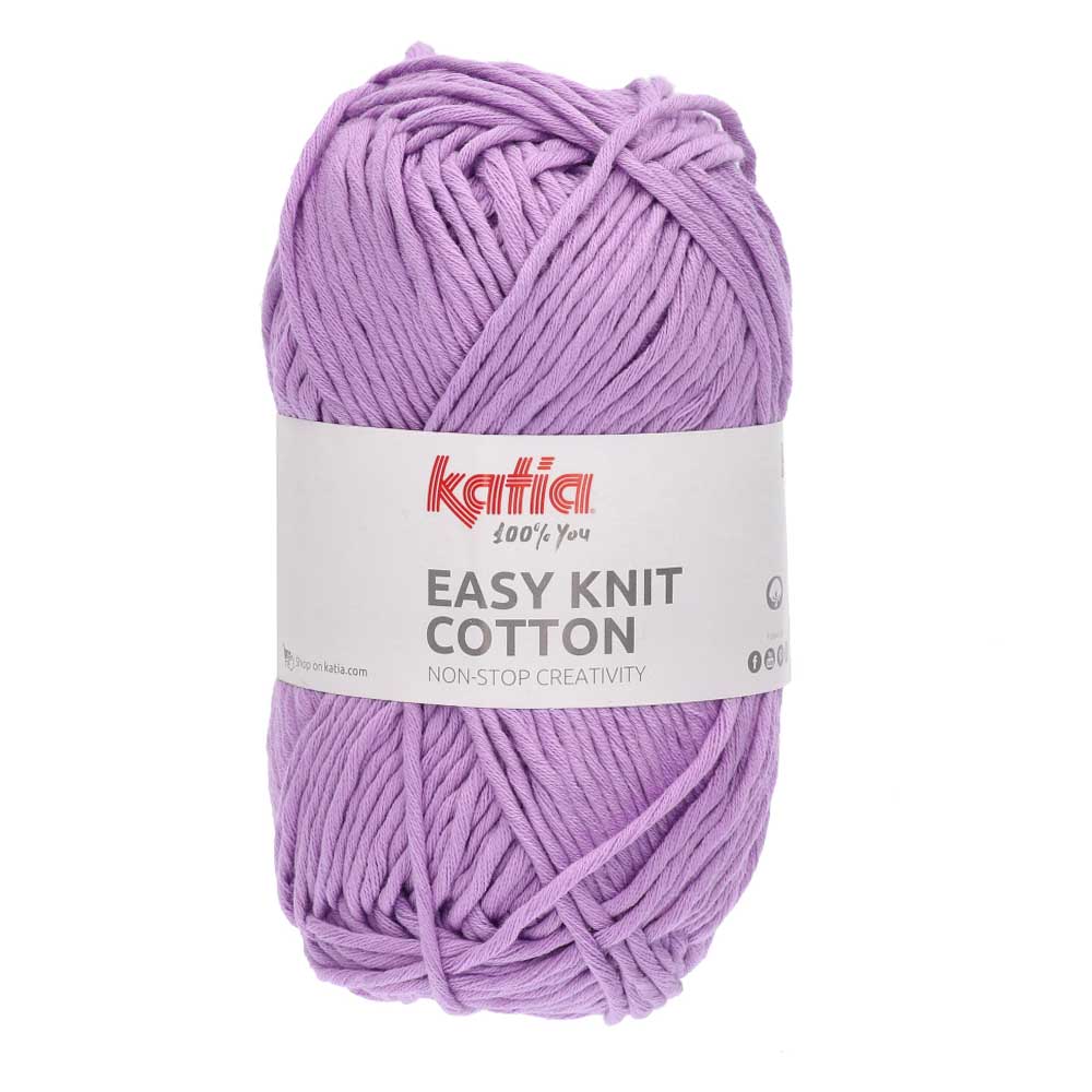 Katia Easy Knit Cotton 019 Blauwachtig lila