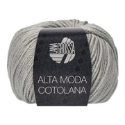 Lana Grossa Alta Moda Cotolana 009 Groen Grijs