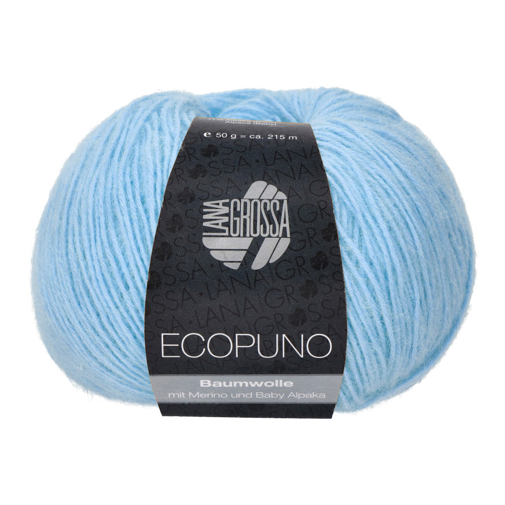 Lana Grossa Ecopuno 069 Hemelblauw
