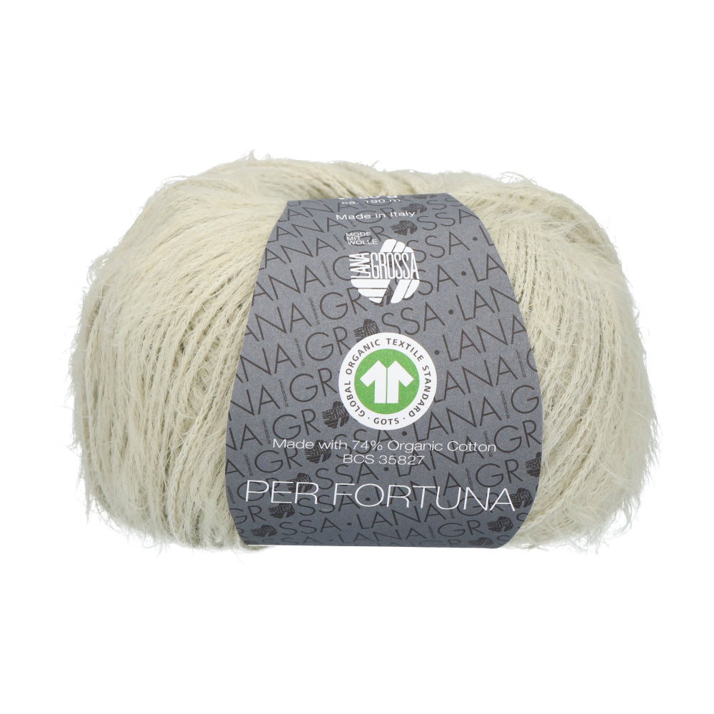 Lana Grossa Per Fortuna 019 Gray beige