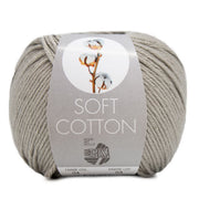 Lana Grossa Soft Cotton 004 Green/Grey