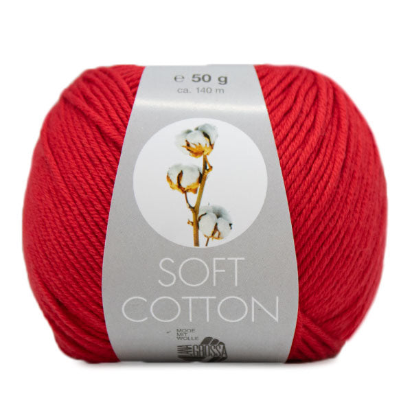 Lana Grossa Soft Cotton 013 Red