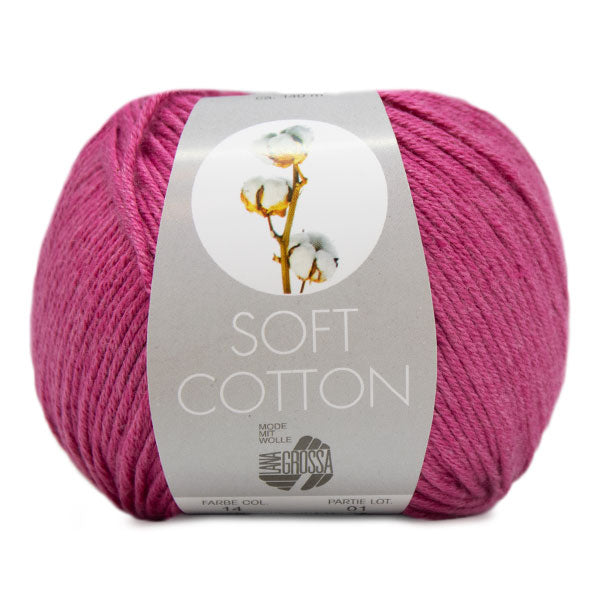 Lana Grossa Soft Cotton 014 Cyclaam