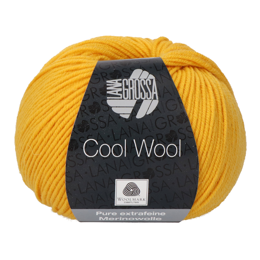 Lana Grossa Cool Wool 2005 Goudgeel