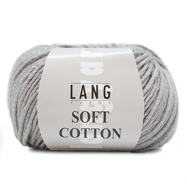 Lang Yarns Soft Cotton 003 Licht Grijs