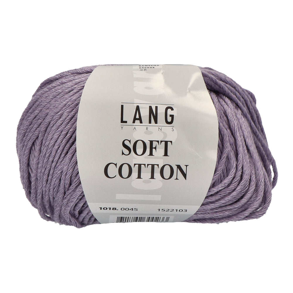 Lang Yarns Soft Cotton 045 Lilac
