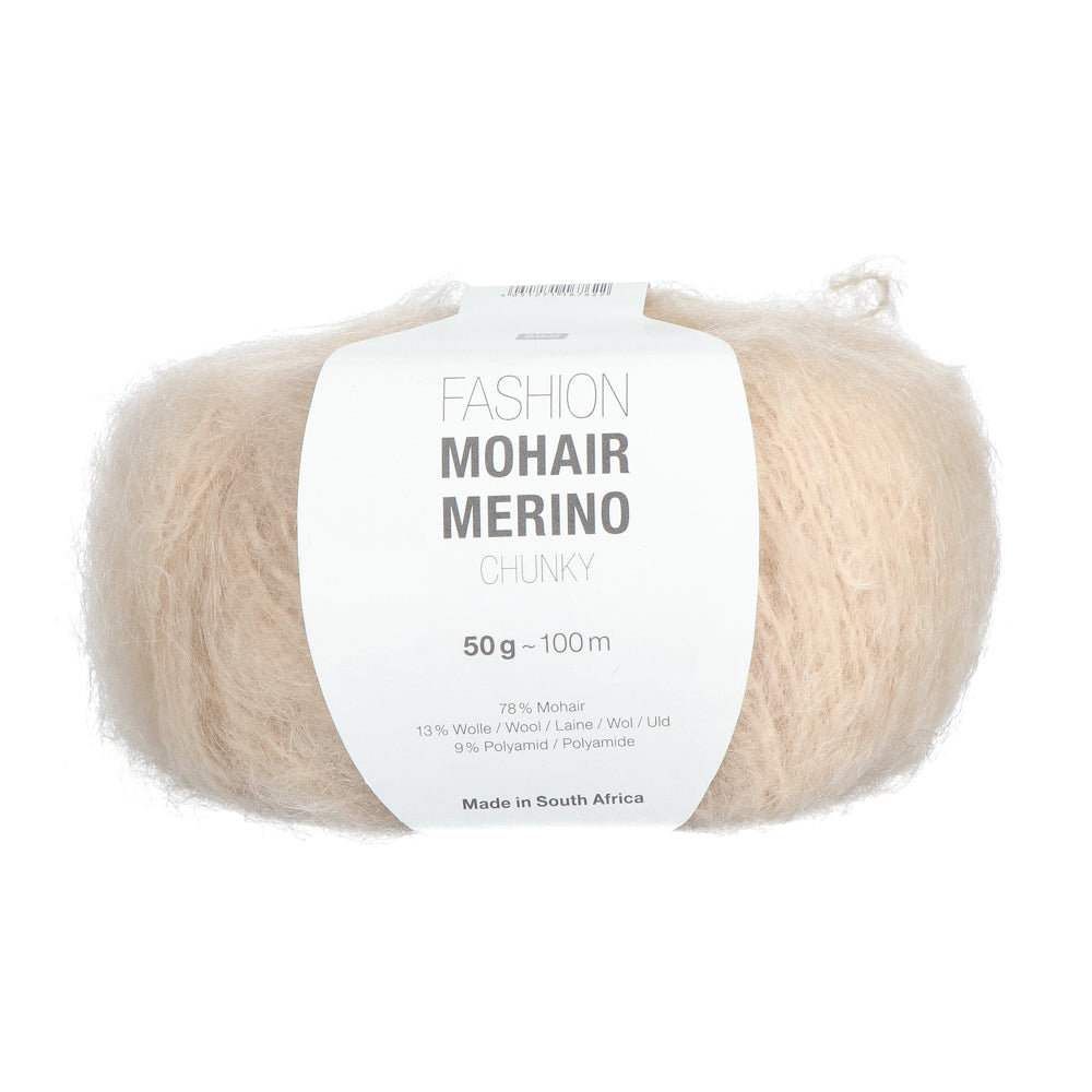 Rico Fashion Mohair Merino Chunky 012 Ecru