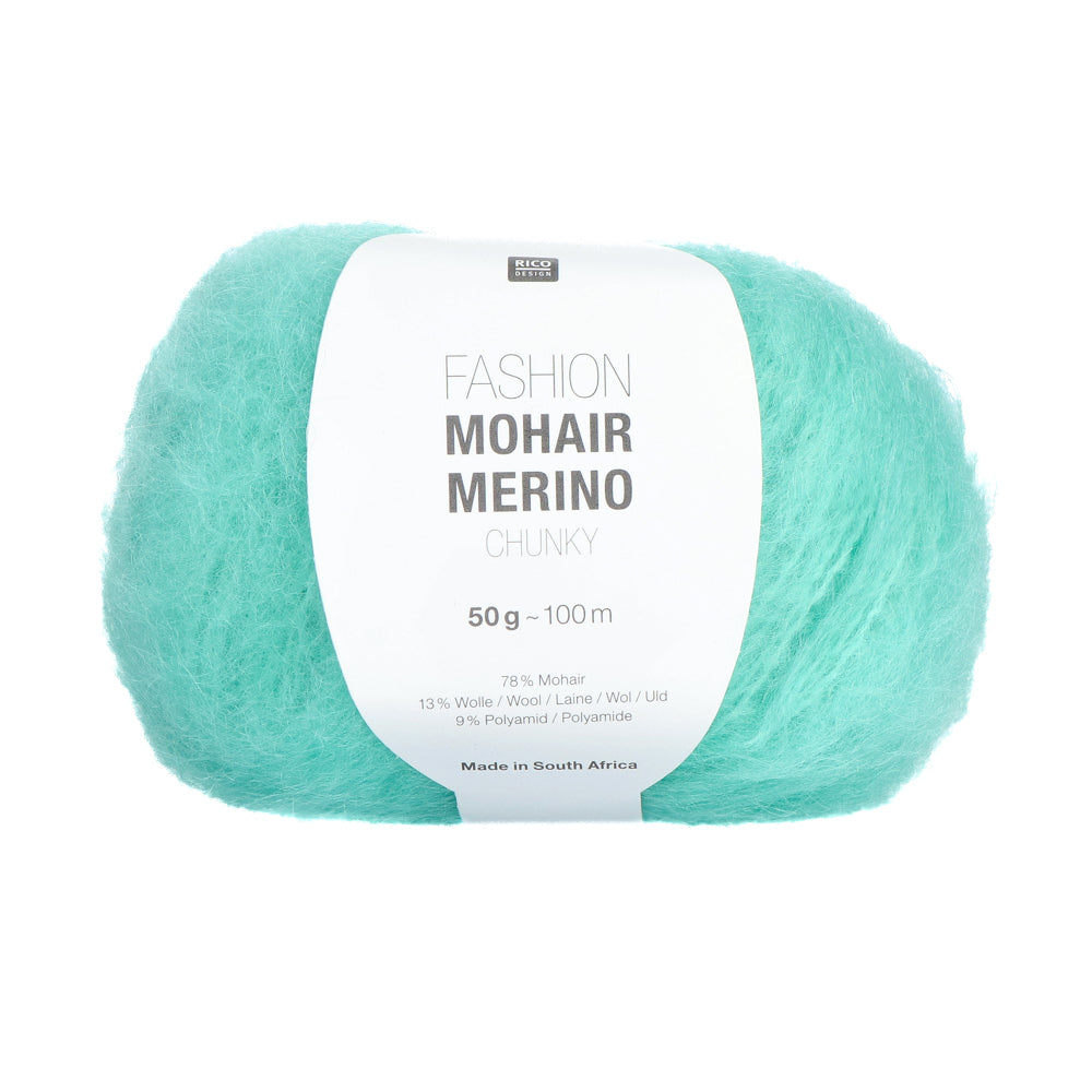 Rico Fashion Mohair Merino Chunky 021 Turquoise
