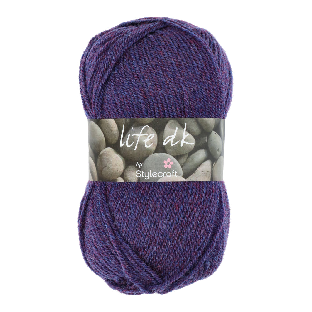 * Stylecraft Life DK 2495 Deep Purple