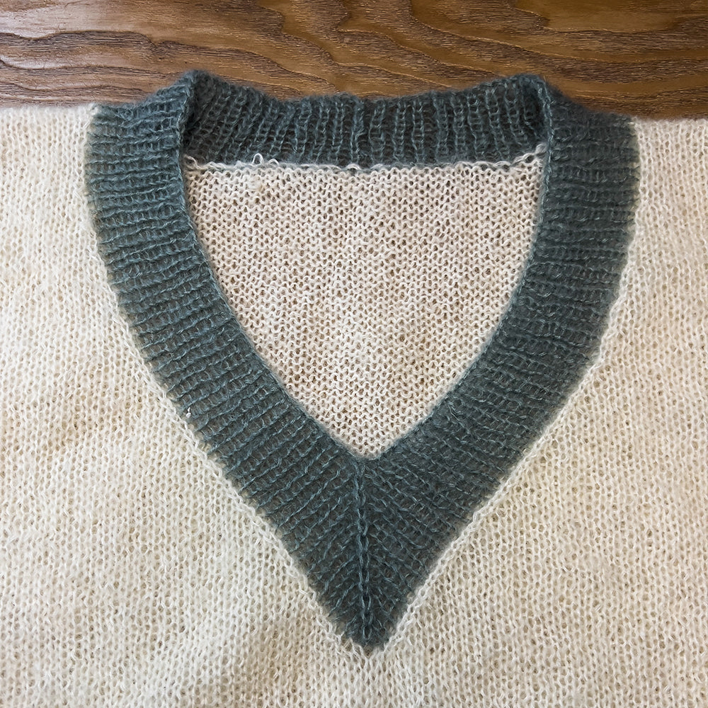 Casual knitted spencer — gemaakt met Casual Knitted Spencer Breipatroon (Digitaal) (10)