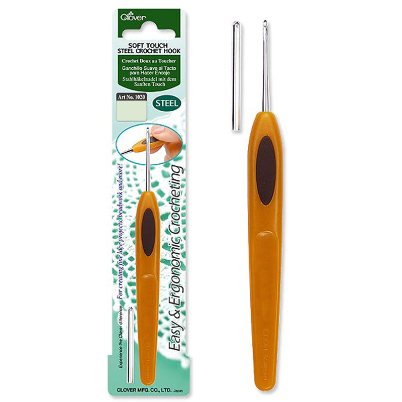 Clover Soft Touch haaknaald 1 mm