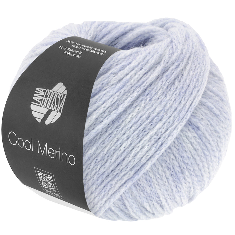 Lana Grossa Cool Merino Uni 042 Violetblauw - bol garen in de kleur van deze variant
