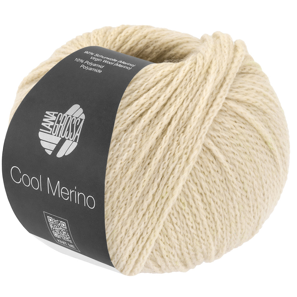 Lana Grossa Cool Merino Uni 046 Schelp - bol garen in de kleur van deze variant