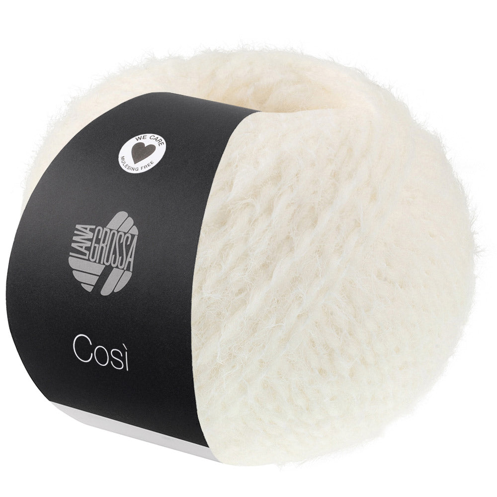 Lana Grossa Cosi 001 Wit
