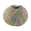 Lana Grossa Cotonella Multi 105 Groen/Roze/Geel/Petrol