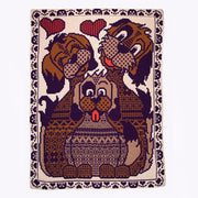 AdO Crochet - Zen Tangle Dogs Deken Interlocking Haakpakket - Inclusief Digitaal Patroon