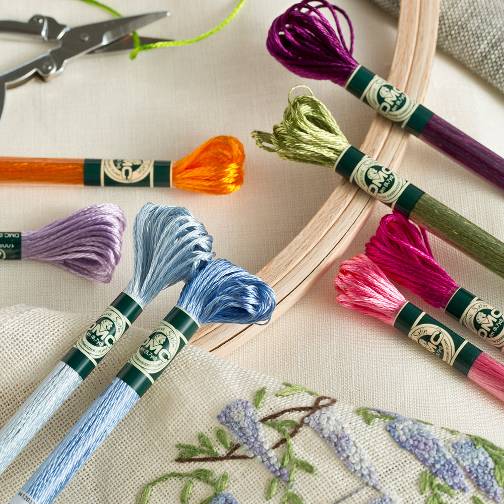 Naamloos — gemaakt met DMC 1008F Mouliné Satin Borduurgaren 8m S820