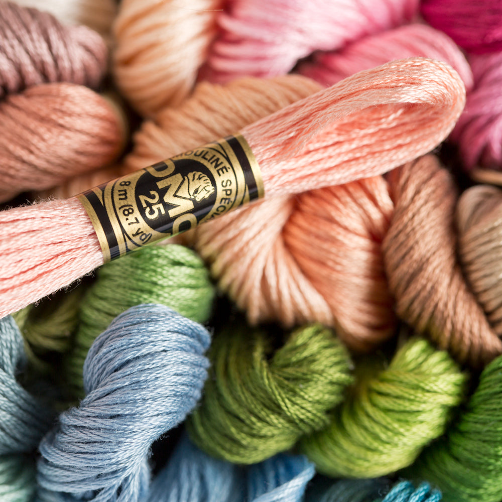 Sfeerbeeld met DMC 117MC Mouliné Spécial Borduurgaren 8m 3041