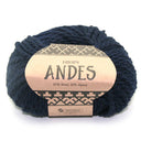 Drops Andes Uni Colour 6990 Marineblauw