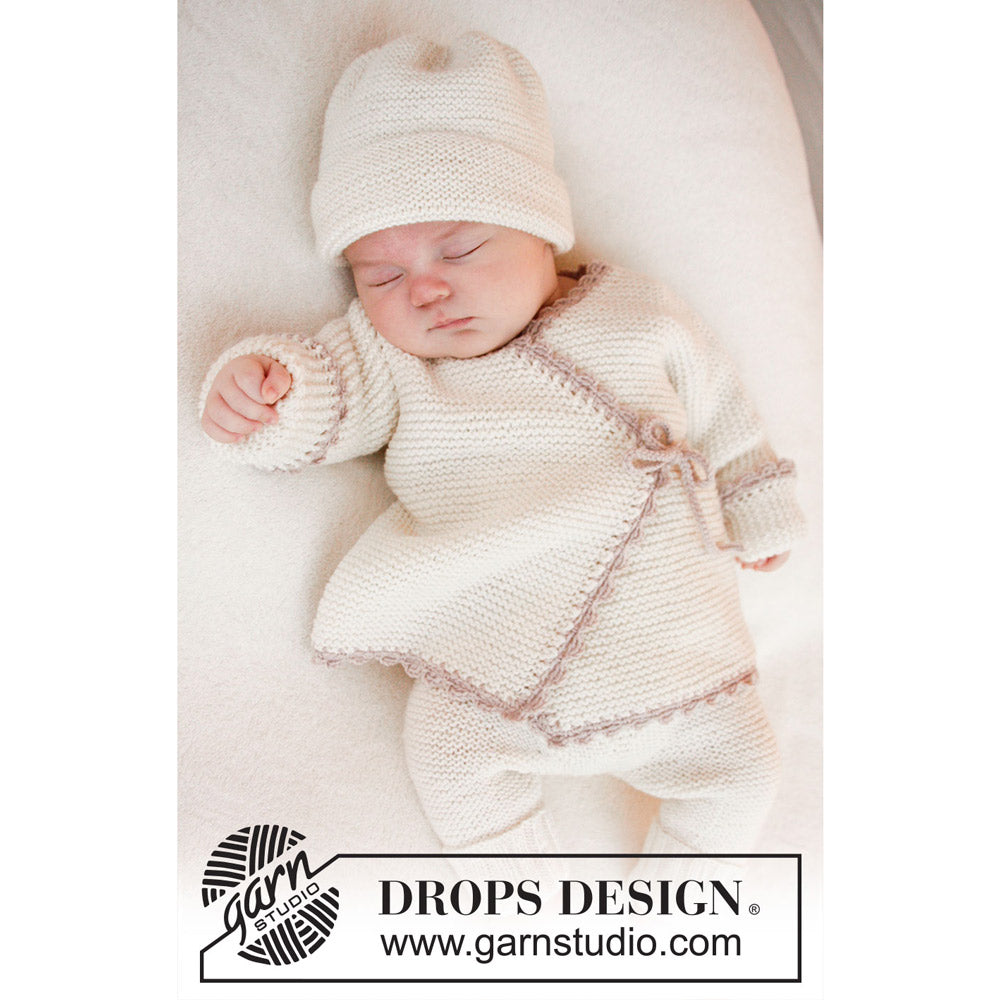 Babysetje — gemaakt met Drops Baby Merino Uni Colour