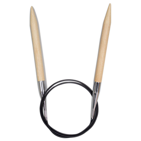 Drops rondbreinaalden hout cm — gemaakt met Drops Basic Rondbreinaalden Aluminium 80cm 3,5mm (2)