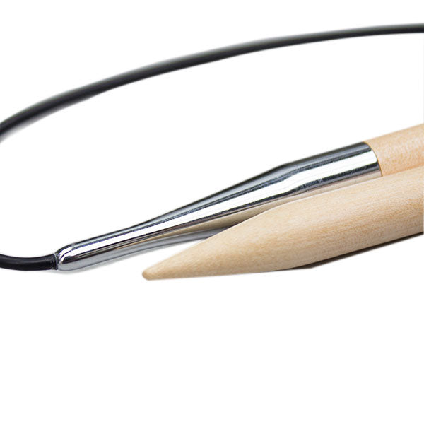 Drops rondbreinaalden hout cm — gemaakt met Drops Basic Rondbreinaalden Hout 80cm 10mm