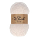 Drops Flora Uni Colour 22 Wittte mist