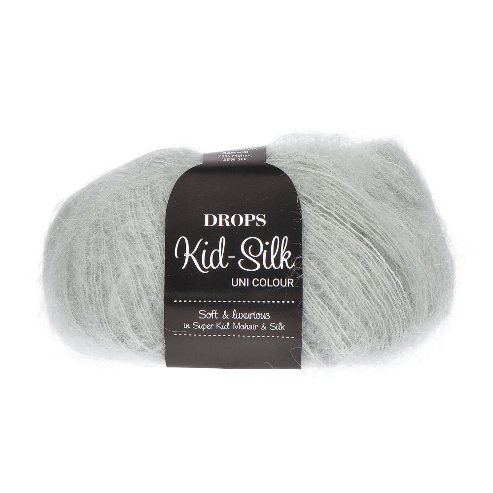 Drops Kid-Silk Uni Colour 045 Soft Mint