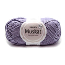 Drops Muskat Uni Colour 01 Lavendel
