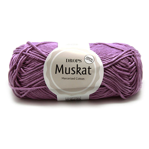 Drops Muskat Uni Colour 04 Lila