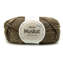 Drops Muskat Uni Colour 24 Grijsbruin