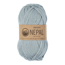 Drops Nepal Uni Colour 7120 Lichtgrijs/Blauw