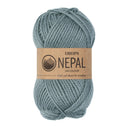 Drops Nepal Uni Colour 7139 Grijs/Groen