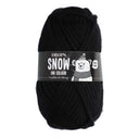 Drops Snow Uni Colour 002 Zwart