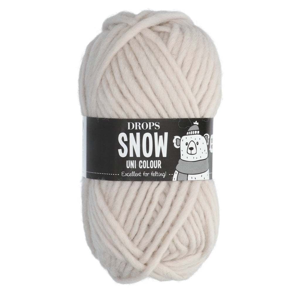 Drops Snow Uni Colour 088 Kalk