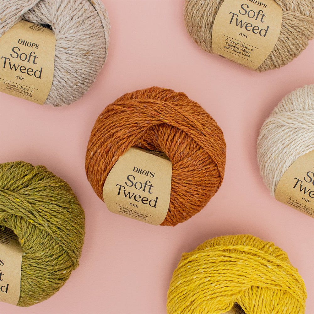 Drops Soft Tweed Uni Colour (2)