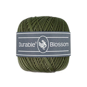 Durable Blossom 2149 Dark Olive Brei- en Haakgaren